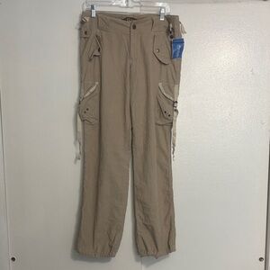 Women’s Tan Cargo Pants